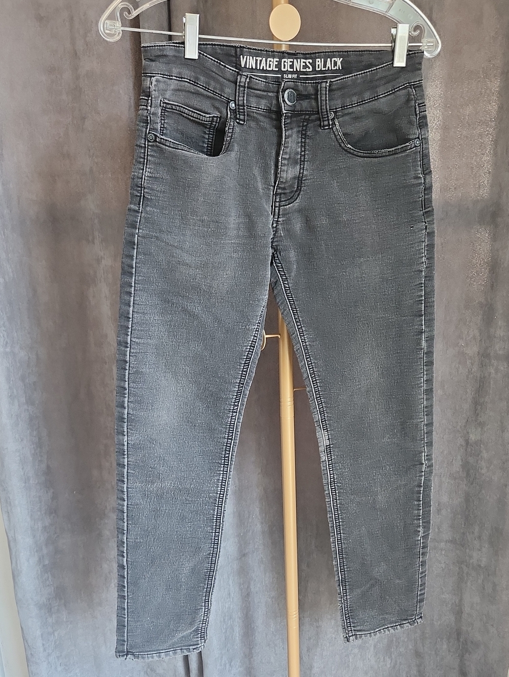 Men's Black Slim Jeans 28x30